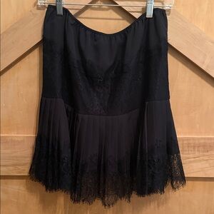 Amazon Black Lace Mini Skirt